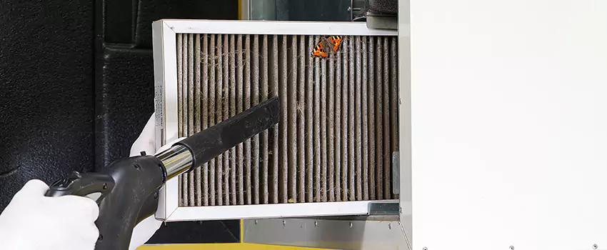 Clogged Air Duct Cleaning Process in Pascagoula, MS