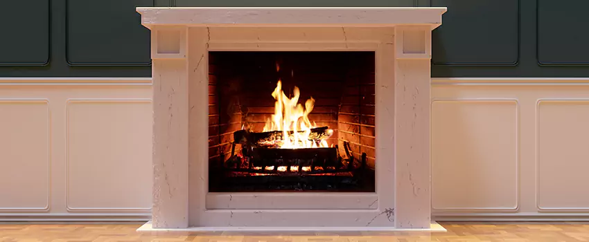 Decorative Electric Fireplace Installation in Pascagoula, Mississippi