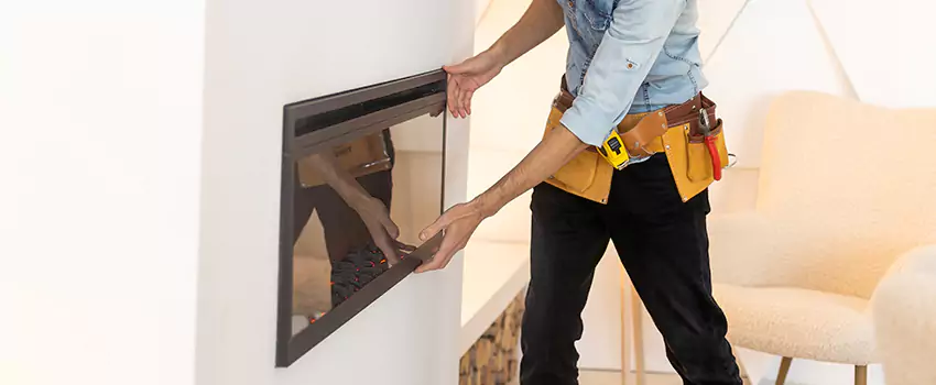 Metal Fireplace Installation in Pascagoula, Mississippi