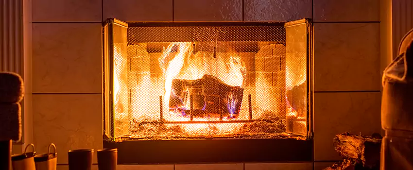 Mendota Hearth Landscape Fireplace Installation in Pascagoula, Mississippi