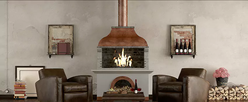 Thelin Hearth Products Providence Pellet Insert Fireplace Installation in Pascagoula, MS
