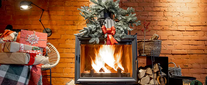 Travis Industries Linear Gas Fireplace Installation in Pascagoula, Mississippi