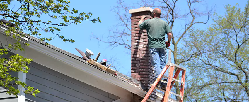 Vinyl and PVC Chimney Flashing Installation in Pascagoula, MS