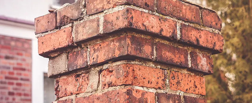 Cracked Chimney Bricks Repair Cost in Pascagoula, Mississippi