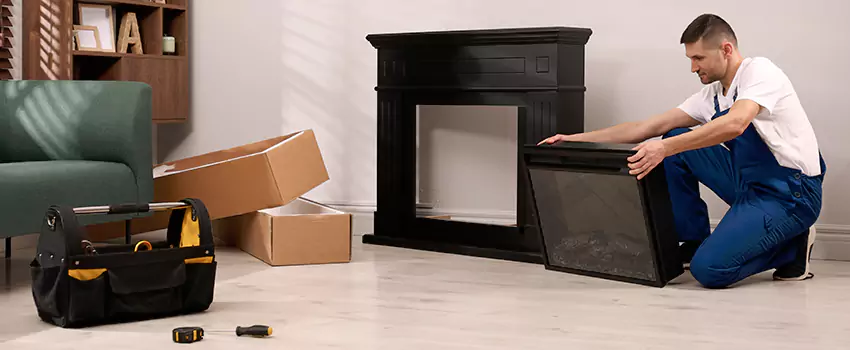 Old Rusted Metal Fireplace Repair And Replacement in Pascagoula, MS